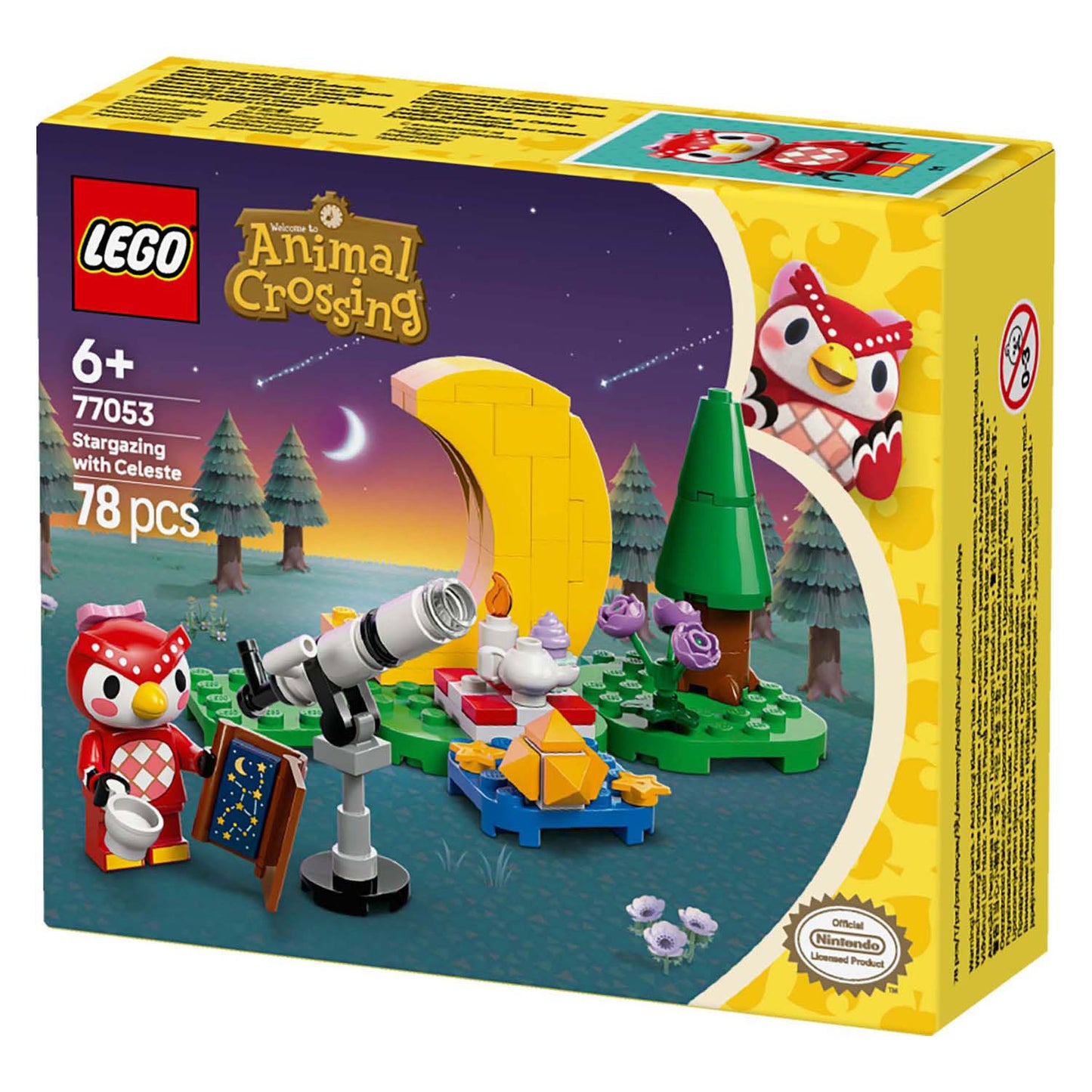 Lego lego animal crossing 77053 sterrenkijken met celeste