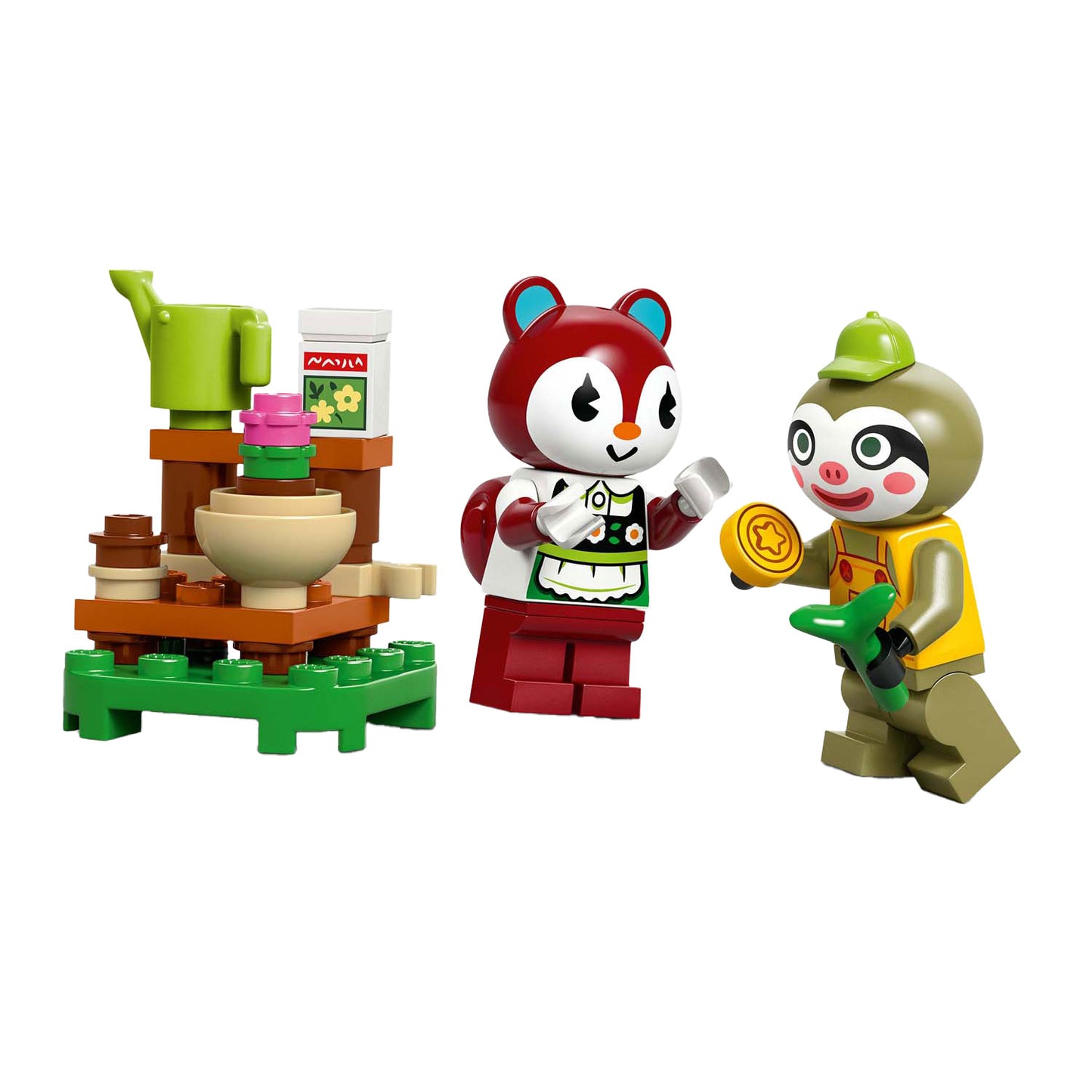 Lego lego animal crossing 77054 leifs caravan en tuinwinkel