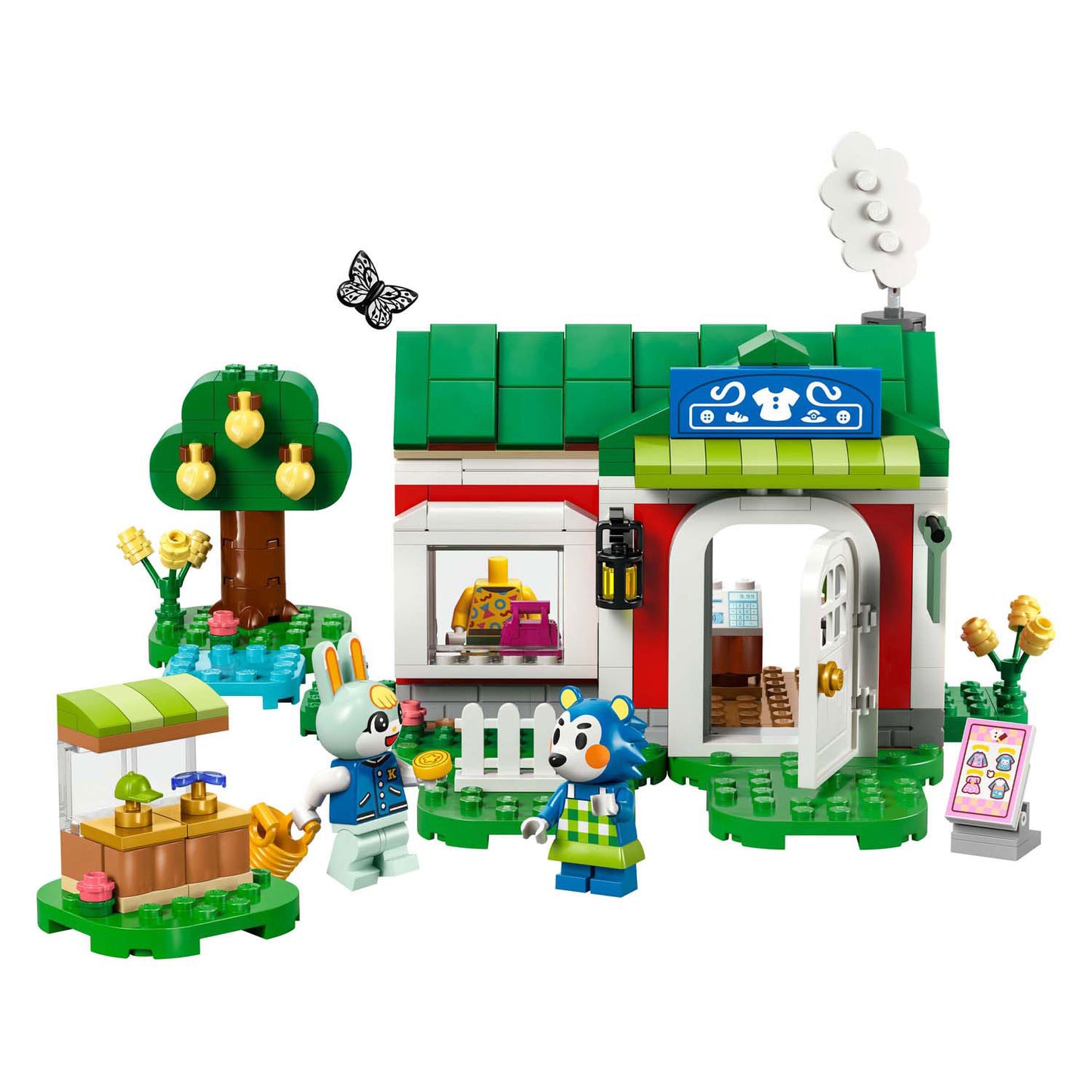 Lego lego animal crossing 77055 kleermakerij van de zusjes able