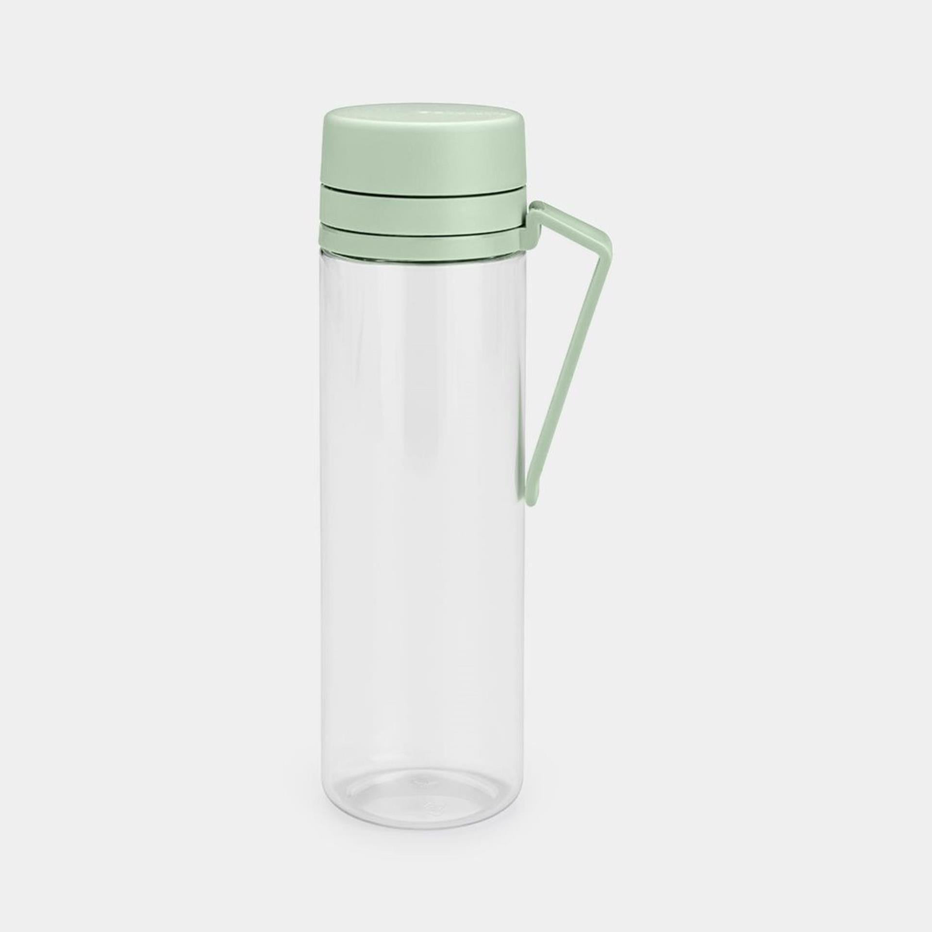 Brabantia make take waterfles met zeef 0,5l jade green