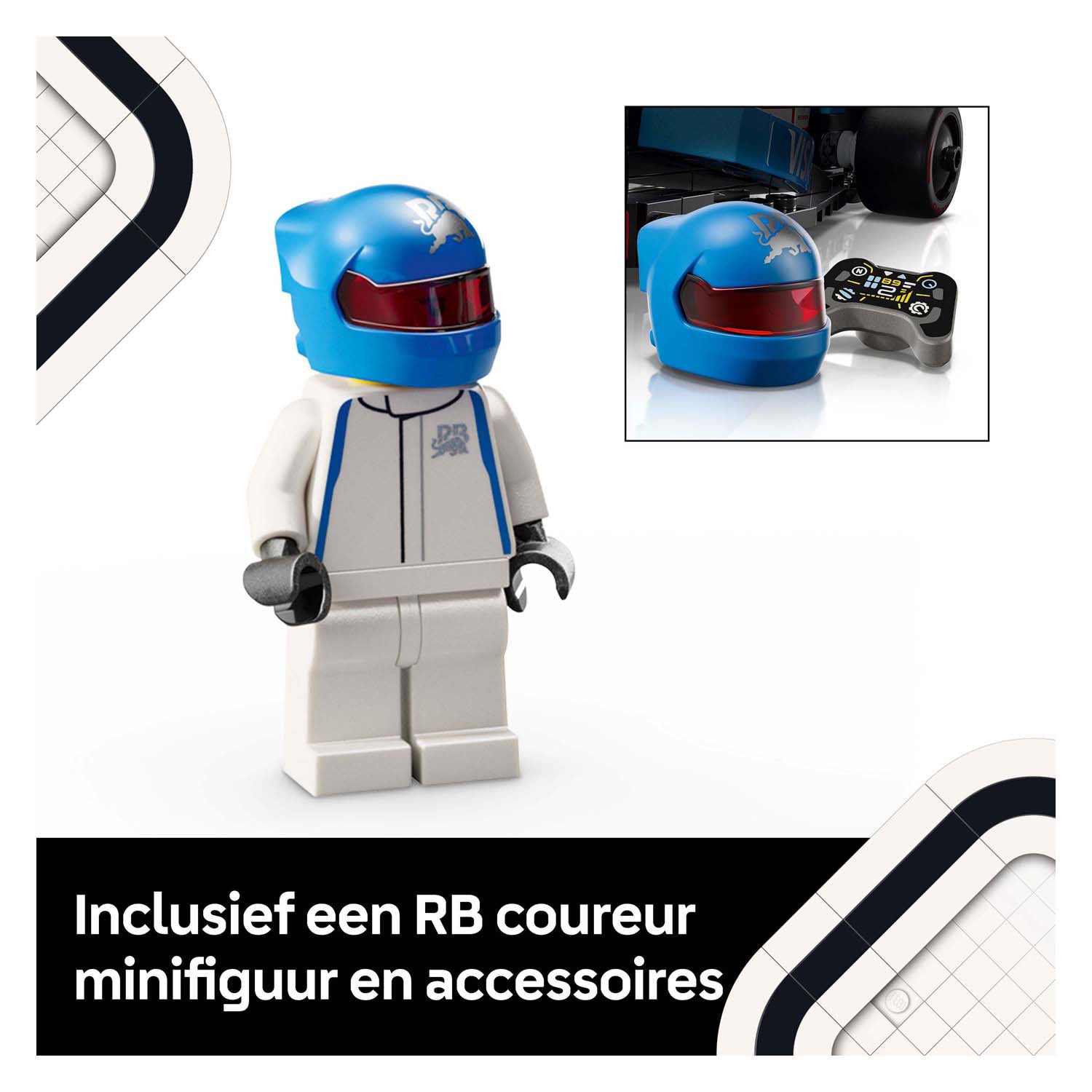 Lego speed champions visa cash app rb vcarb 01 f1 racewagen set - 77246
