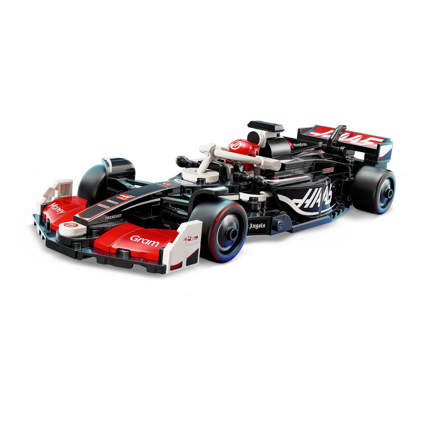 Lego speed champions moneygram haas f1 team vf-24 racewagen set - 77250