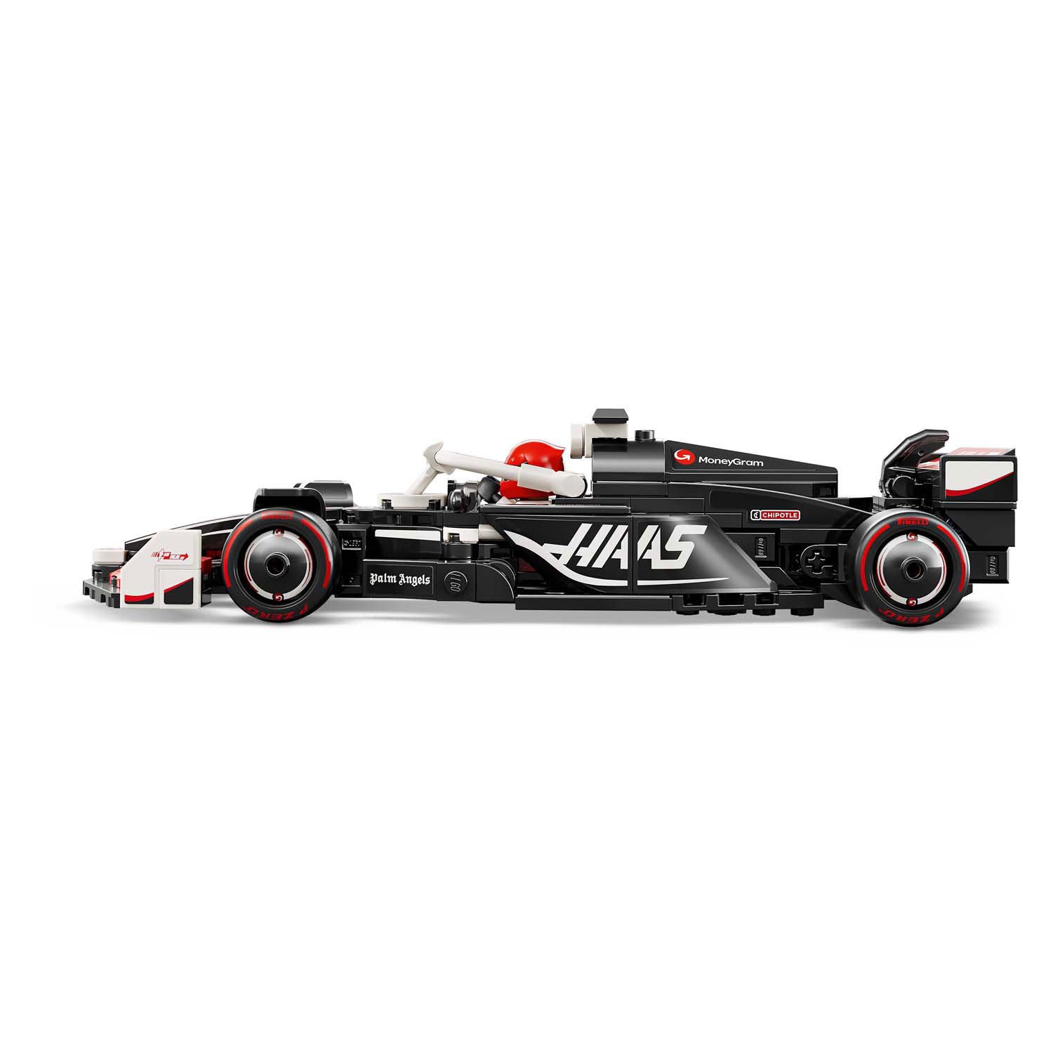 Lego speed champions moneygram haas f1 team vf-24 racewagen set - 77250