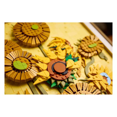 Lego art - vincent van gogh - zonnebloemen constructiespeelgoed (31215)