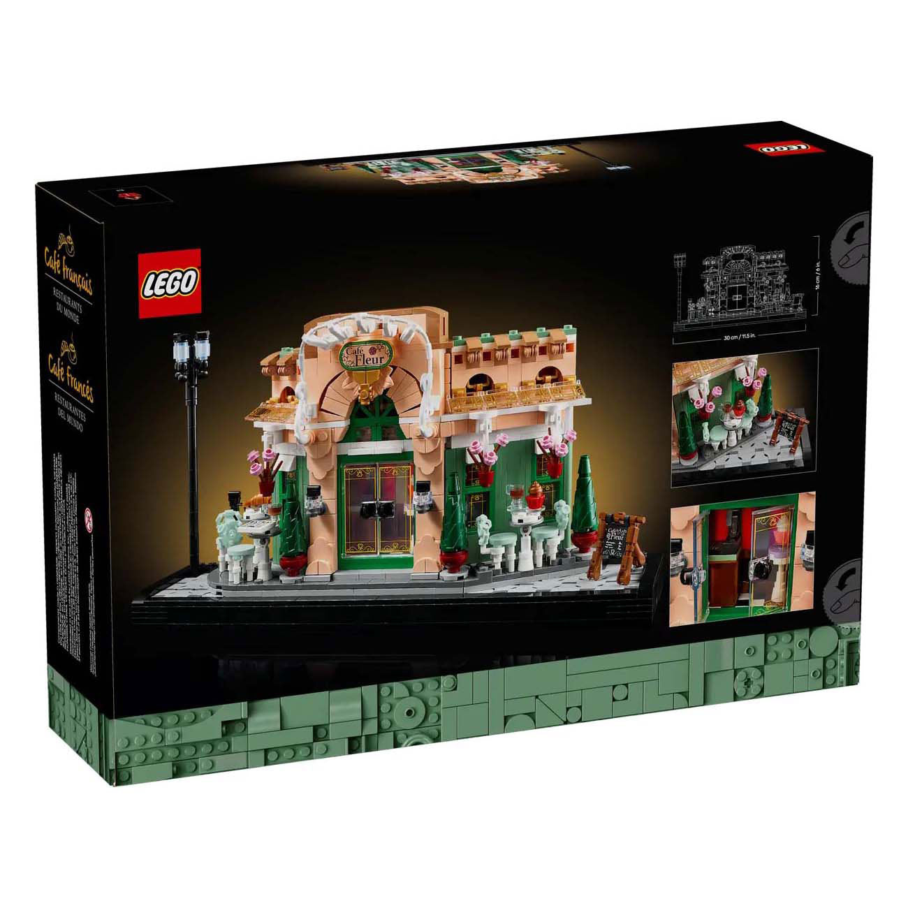 Lego icons - frans café constructiespeelgoed (10362)
