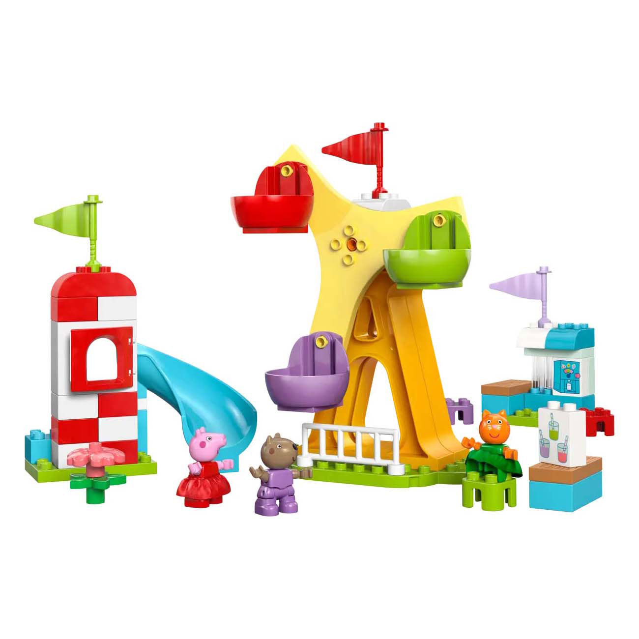 Lego ® duplo® peppa big kermis - speelgoed voor peuters - 10453