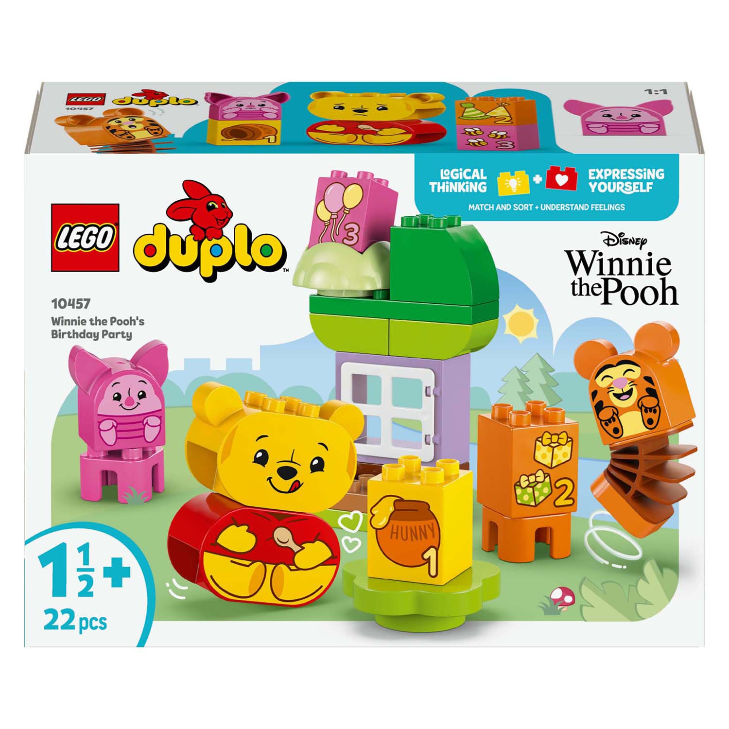 Lego duplo disney het verjaardagsfeest van winnie de poeh - 10457
