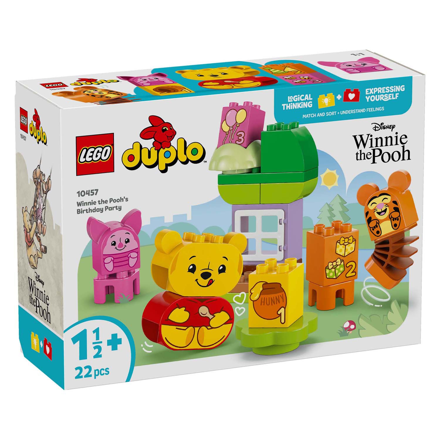 Lego duplo disney het verjaardagsfeest van winnie de poeh - 10457