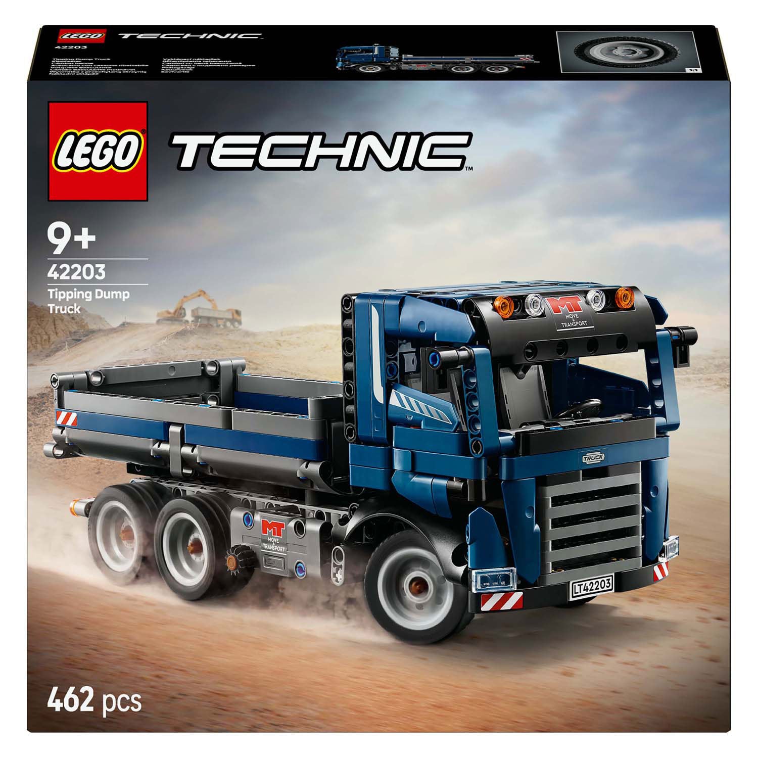 Lego ® technic vrachtwagen met kiepfunctie speelgoed - 42203
