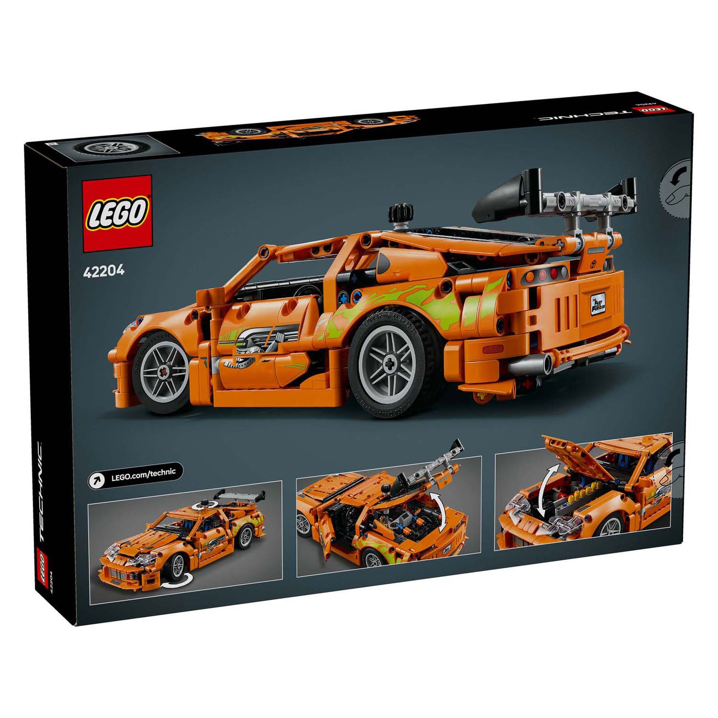 Lego ® technic fast and furious toyota supra mk4 set - 42204