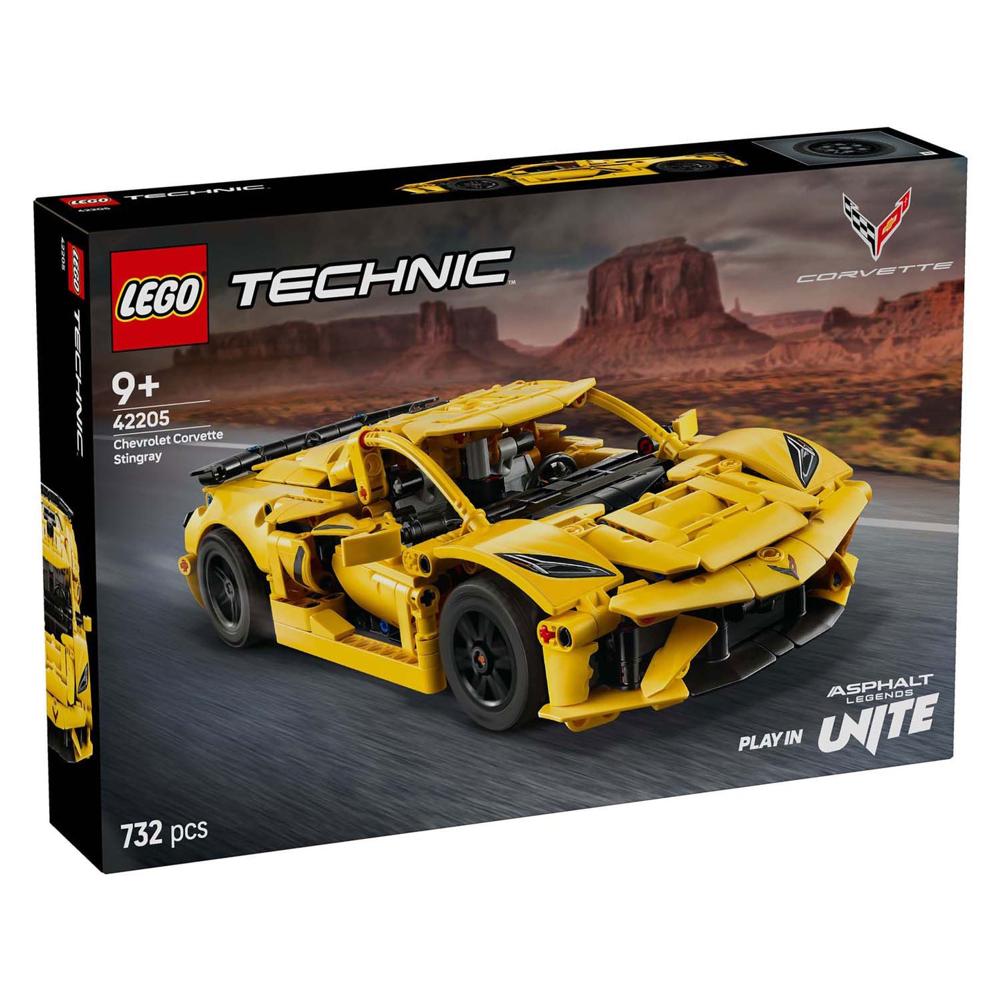 Lego technic chevrolet corvette stingray - 42205