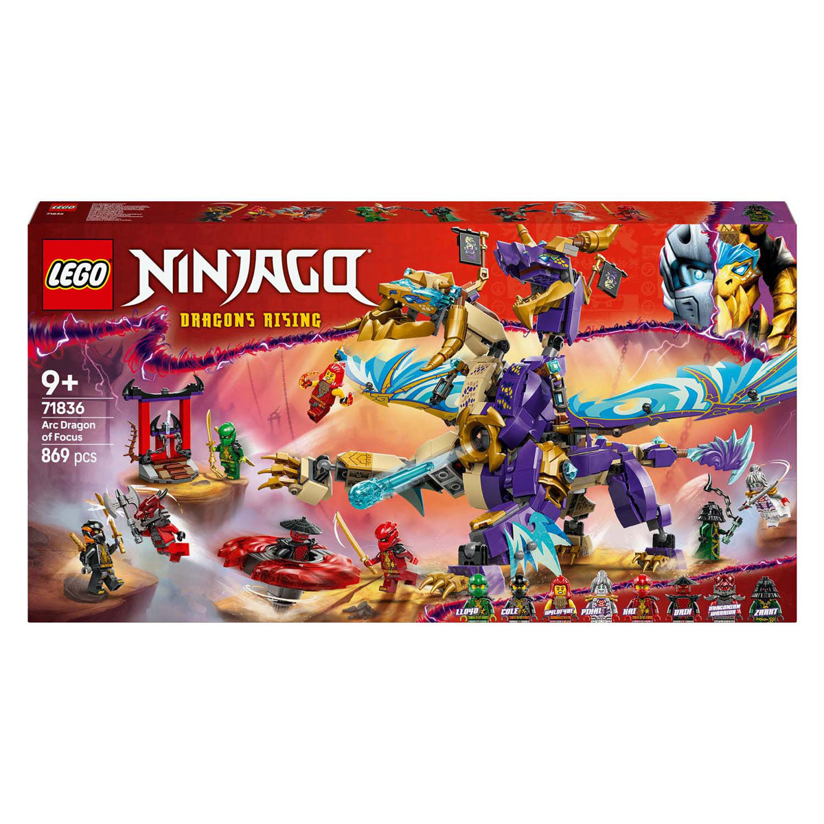 Lego ® ninjago® - boogdraak van concentratie speelgoedset - 71836