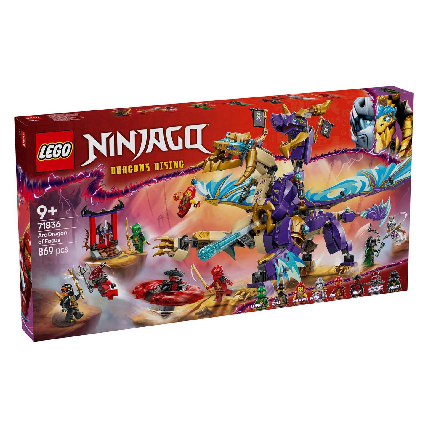 Lego ® ninjago® - boogdraak van concentratie speelgoedset - 71836