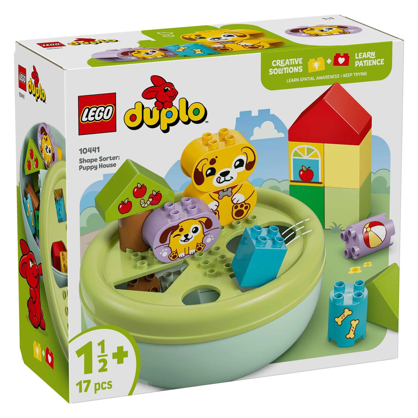Lego ® duplo® mijn eerste vormenstoof: puppyhuis - 10441