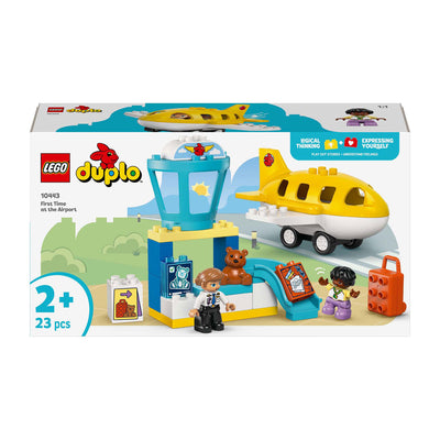 Lego duplo - eerste bezoek aan de luchthaven constructiespeelgoed (10443)