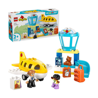 Lego duplo - eerste bezoek aan de luchthaven constructiespeelgoed (10443)