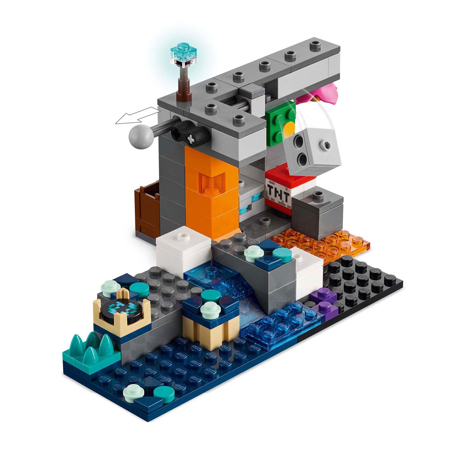 Lego ® minecraft® de ontmoeting met de opzichter - 21274