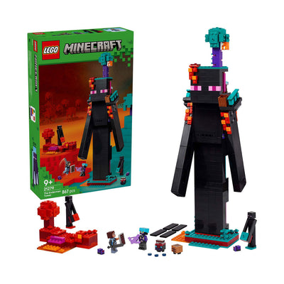 Lego minecraft - de enderman toren constructiespeelgoed (21279)
