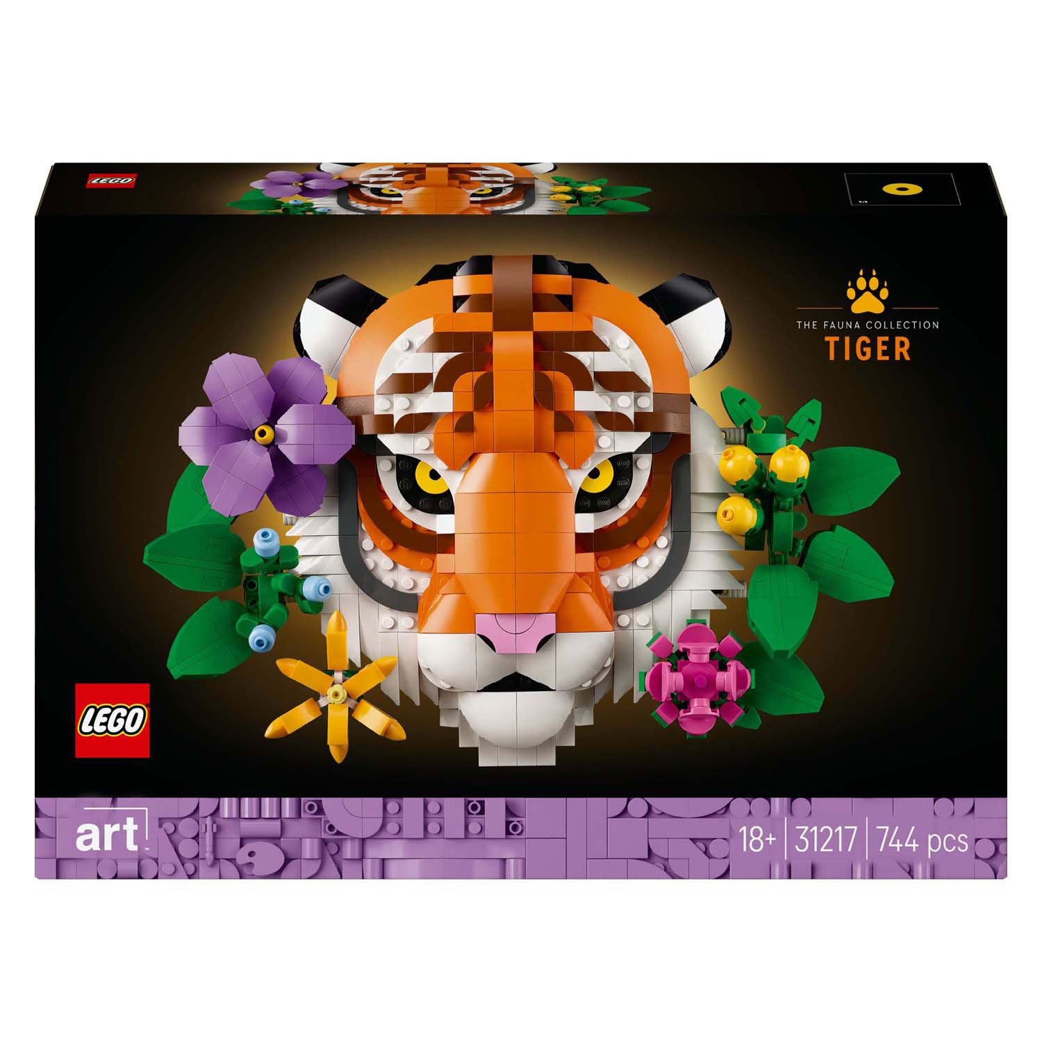 Lego ® art de faunacollectie – tijger - 31217