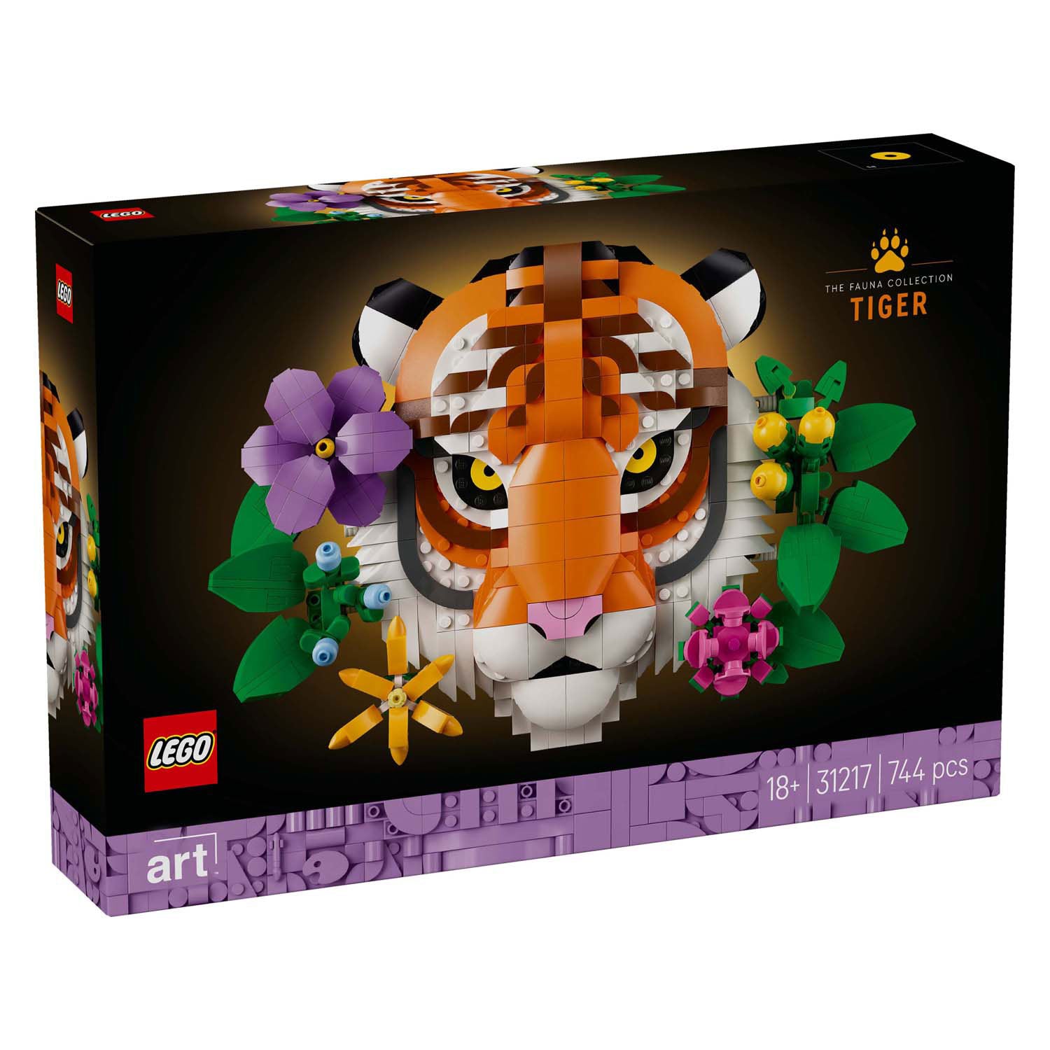 Lego ® art de faunacollectie – tijger - 31217