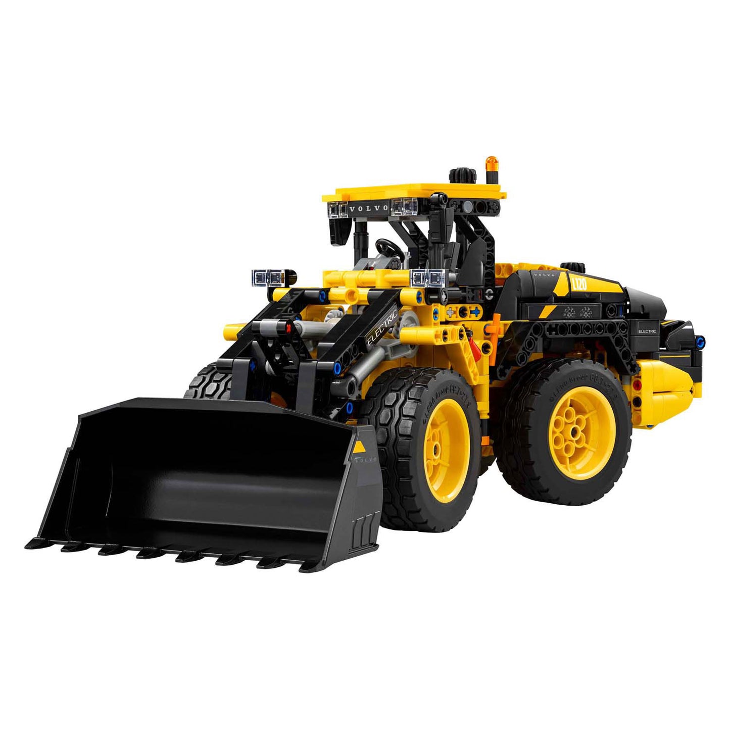 Lego technic volvo l120 electric wiellader speelgoed set - 42209
