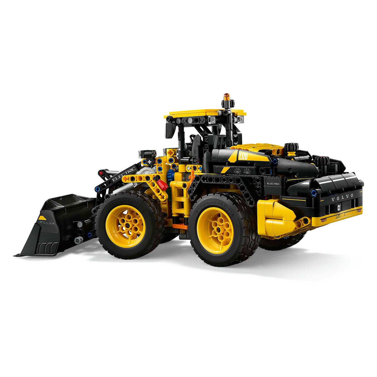 Lego technic volvo l120 electric wiellader speelgoed set - 42209