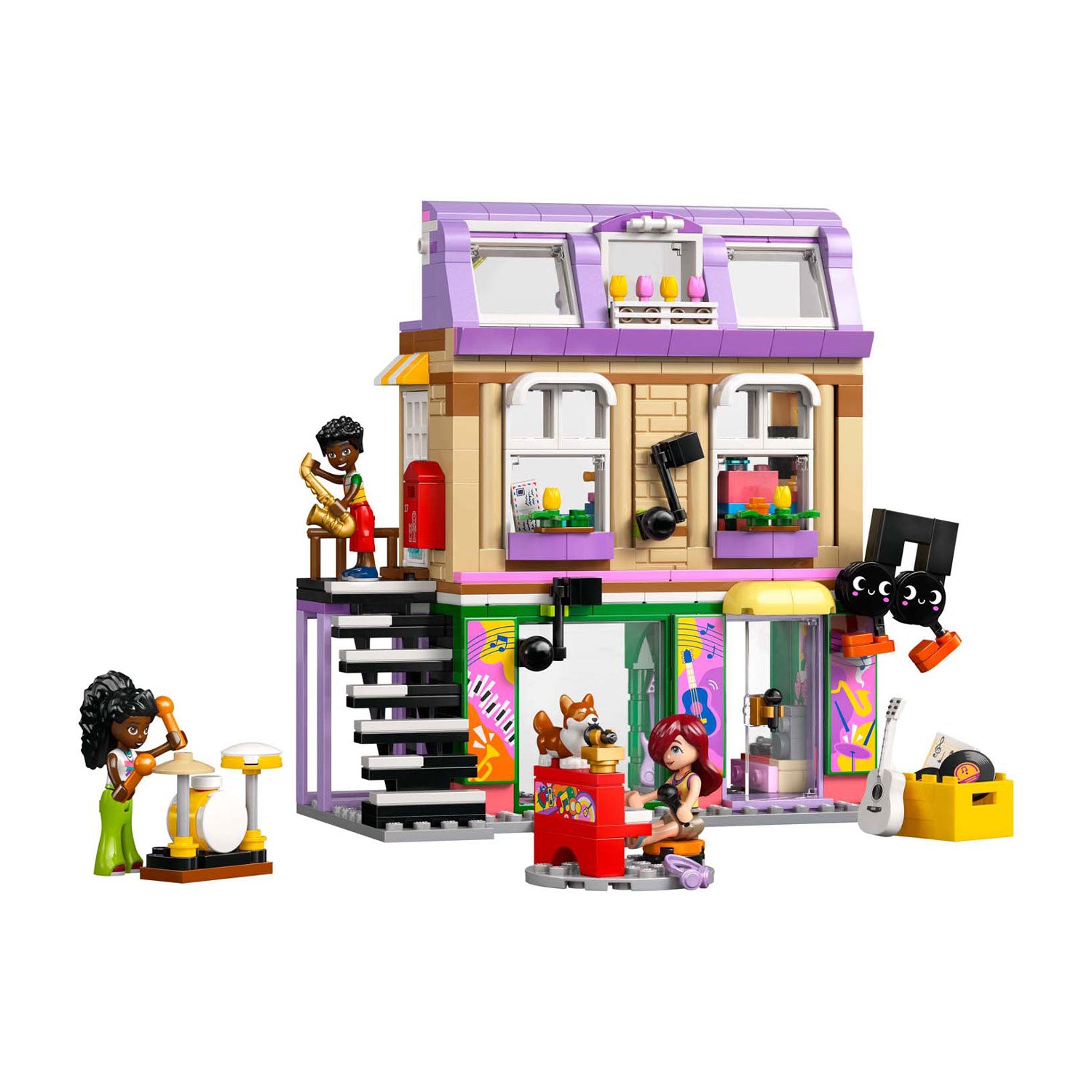 Lego friends 42653 muziekwinkel en appartement