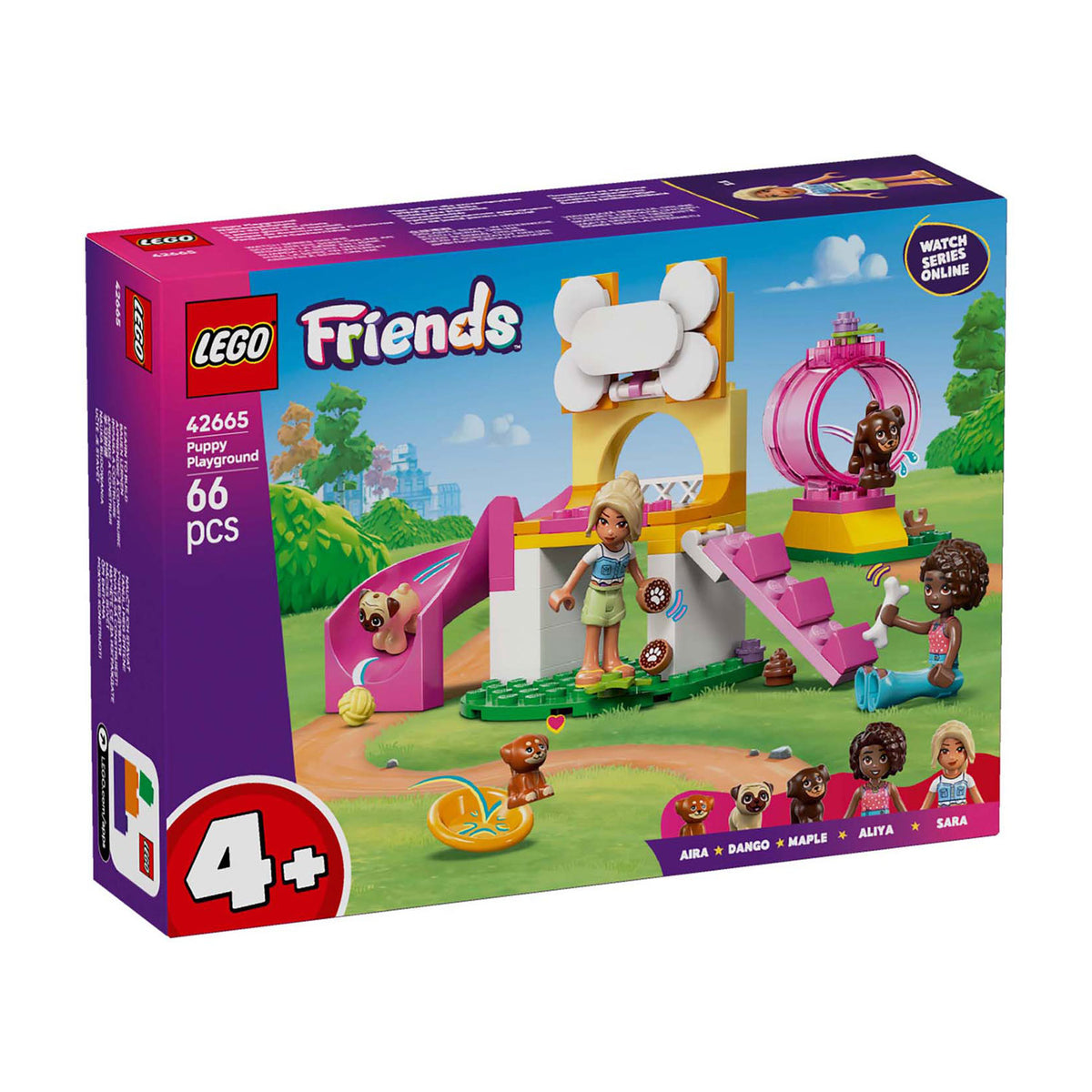 Lego friends hondenspeeltuin rollenspel bouwpakket - 42665