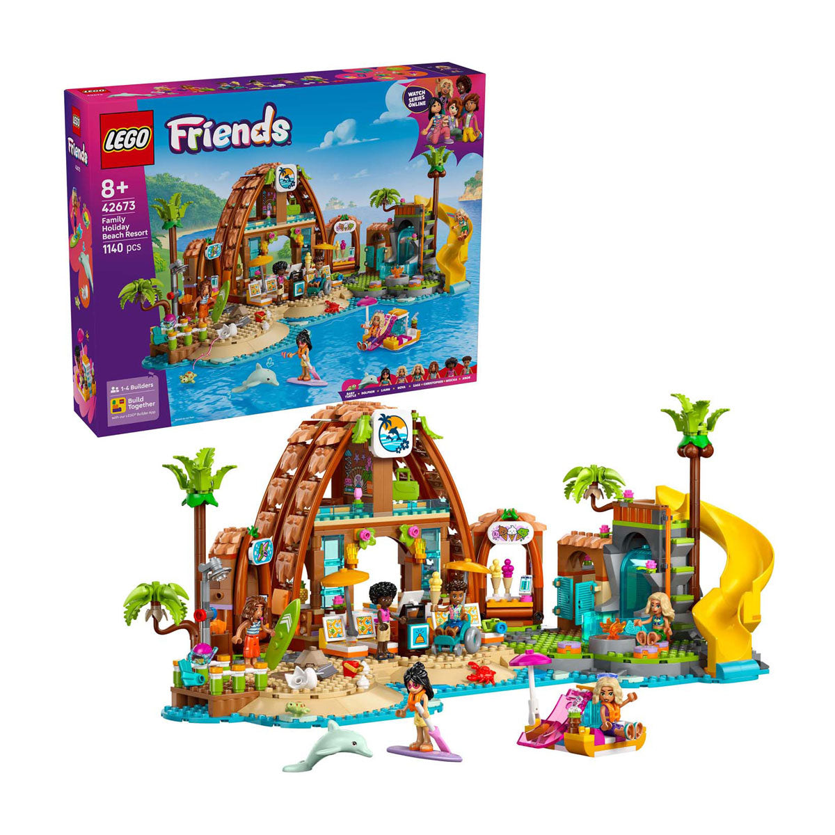 Lego ® friends strandresort, bouwset - 42673