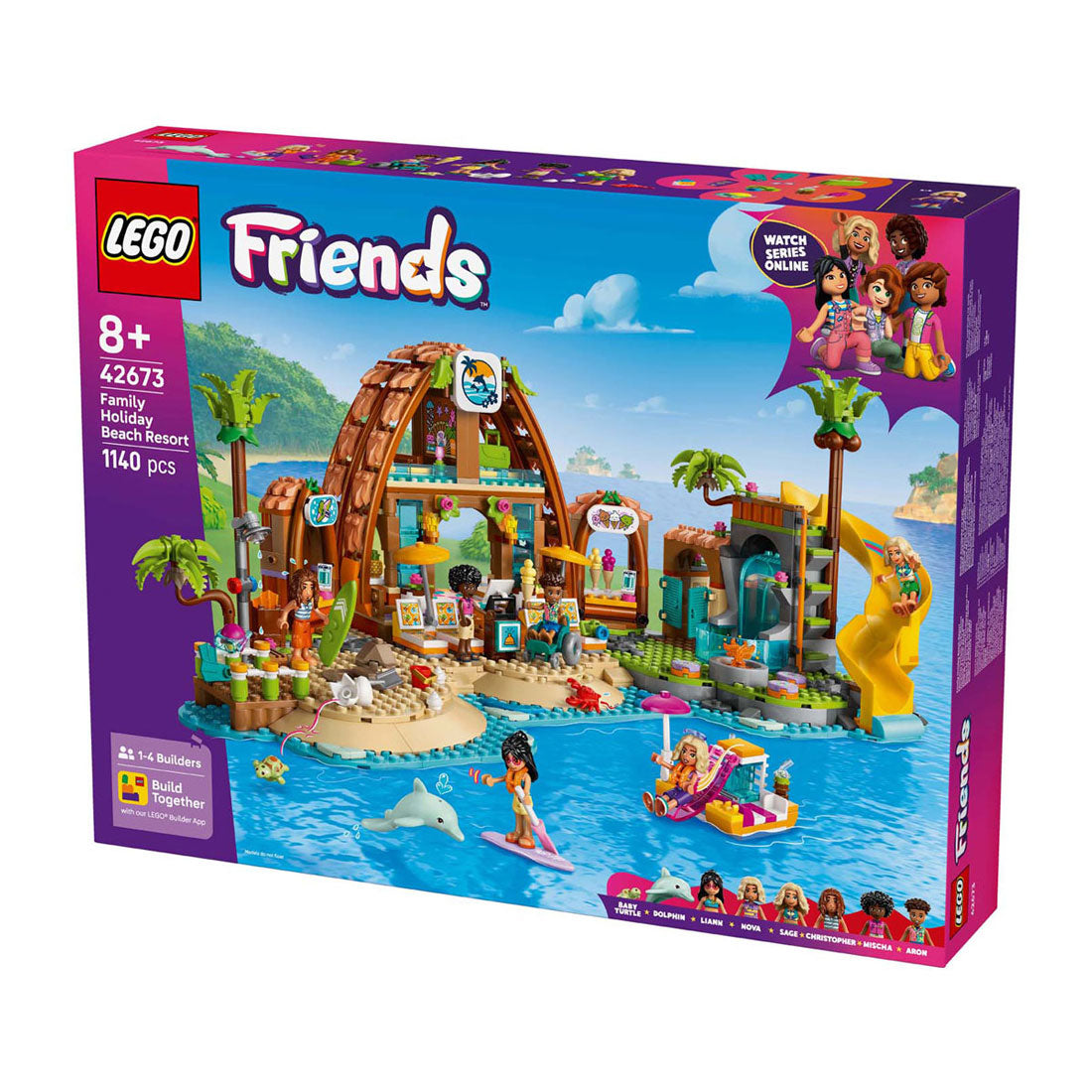 Lego ® friends strandresort, bouwset - 42673