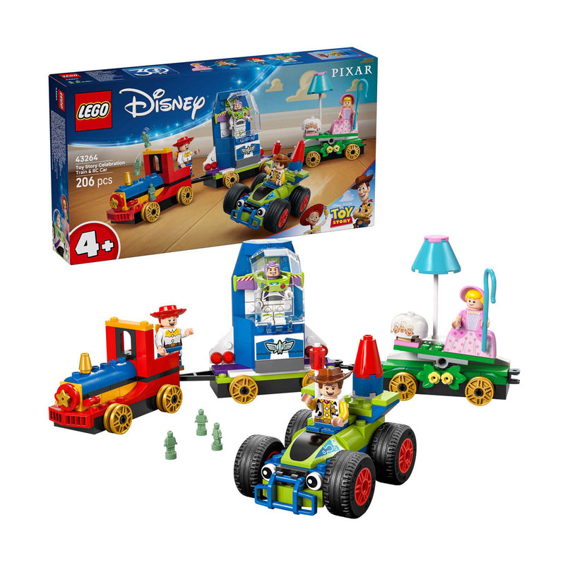 Lego disney 43264 toy story celebration train rc car