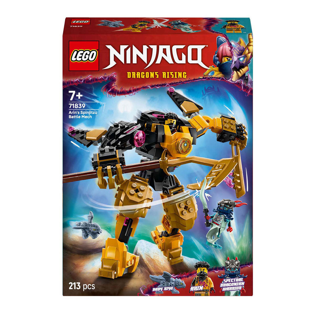Lego ® ninjago® arins spinjitzu strijdmecha speelgoed - 71839