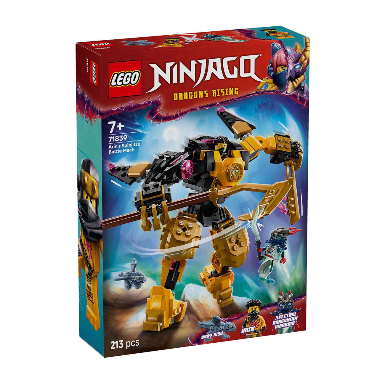 Lego ® ninjago® arins spinjitzu strijdmecha speelgoed - 71839