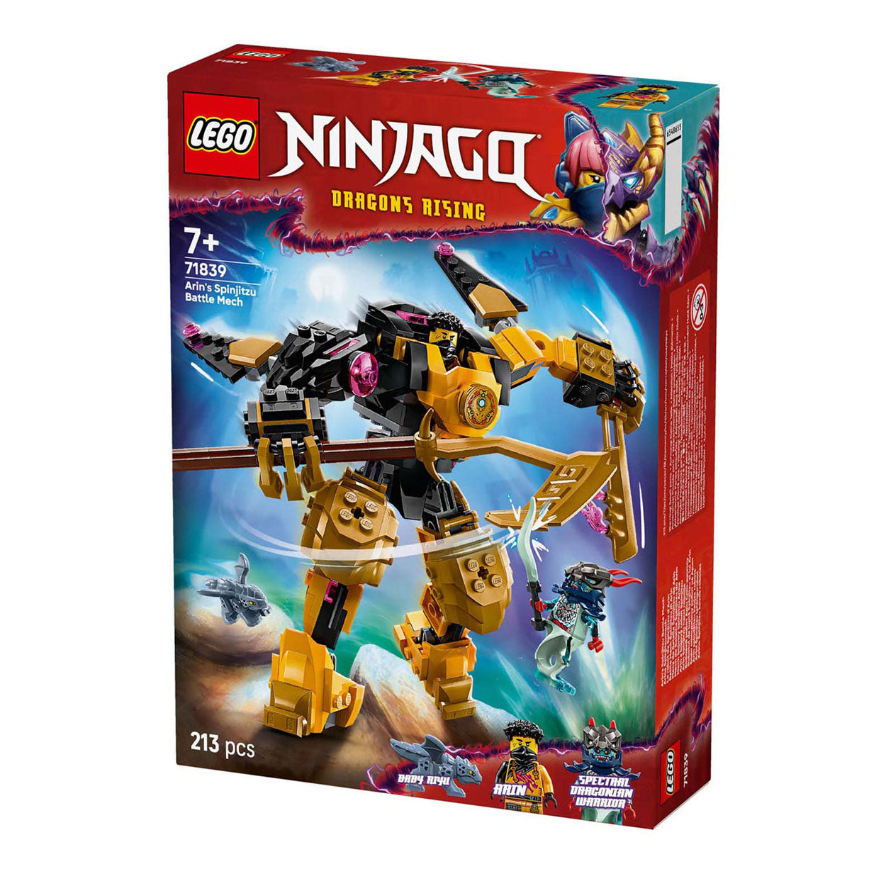 Lego ® ninjago® arins spinjitzu strijdmecha speelgoed - 71839