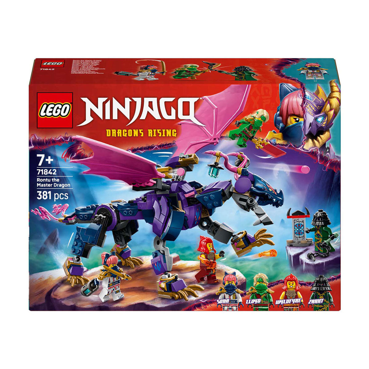 Lego ninjago 71842 rontu de meesterdraak