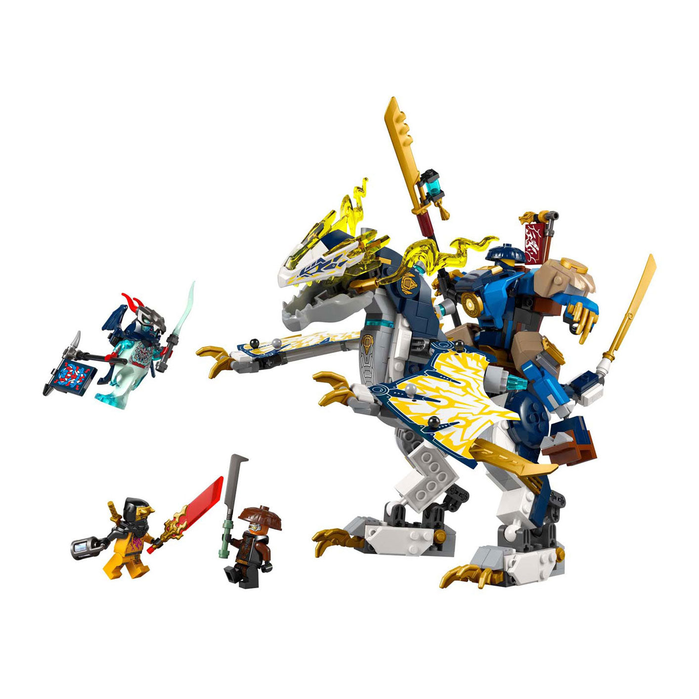 Lego ninjago 71843 rogue's mecha drakenrijder