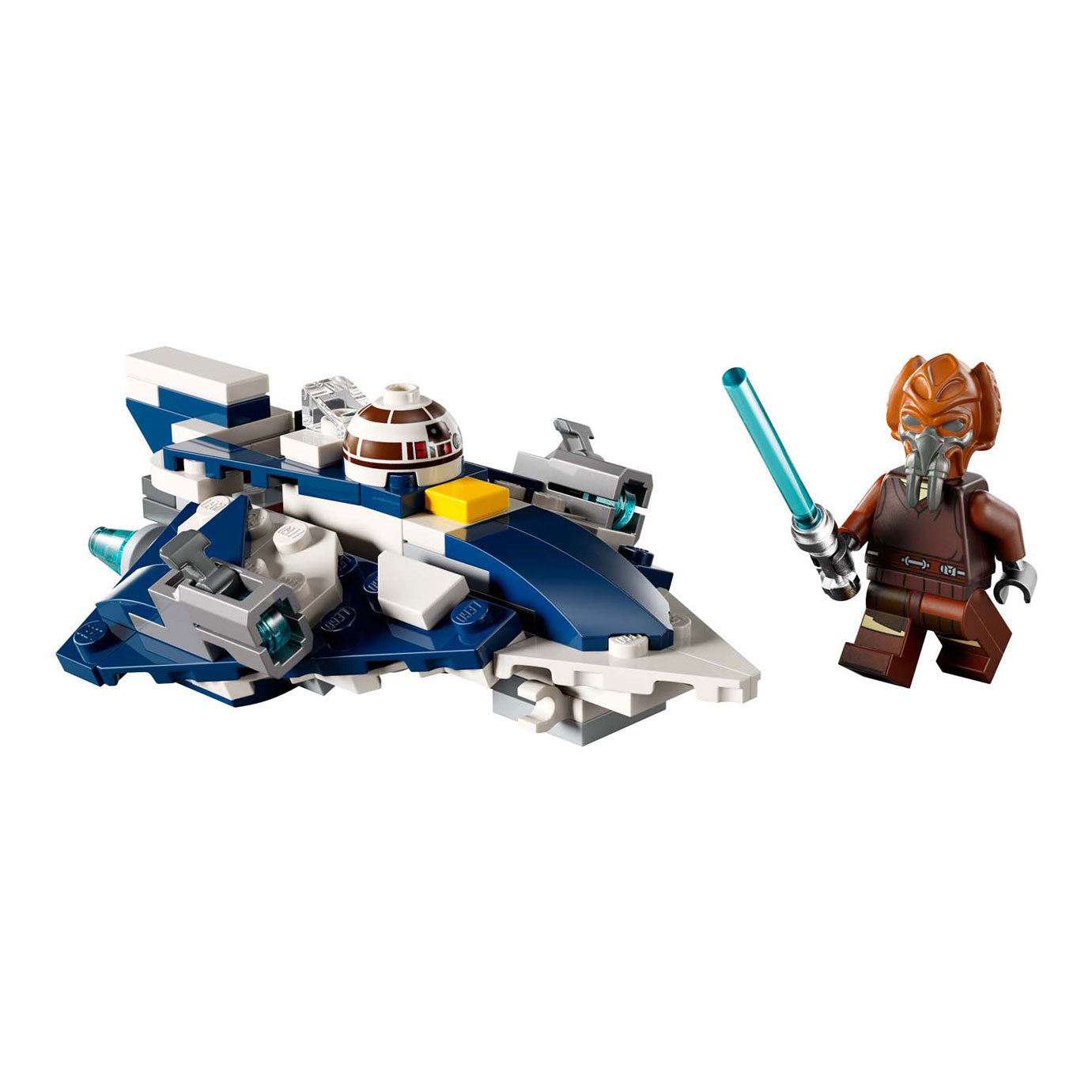 Lego star wars plo koons jedi starfighter microfighter set - 75400