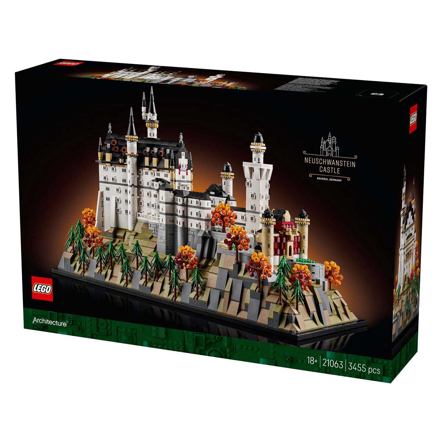 Lego ® architecture slot neuschwanstein verzamelset - 21063