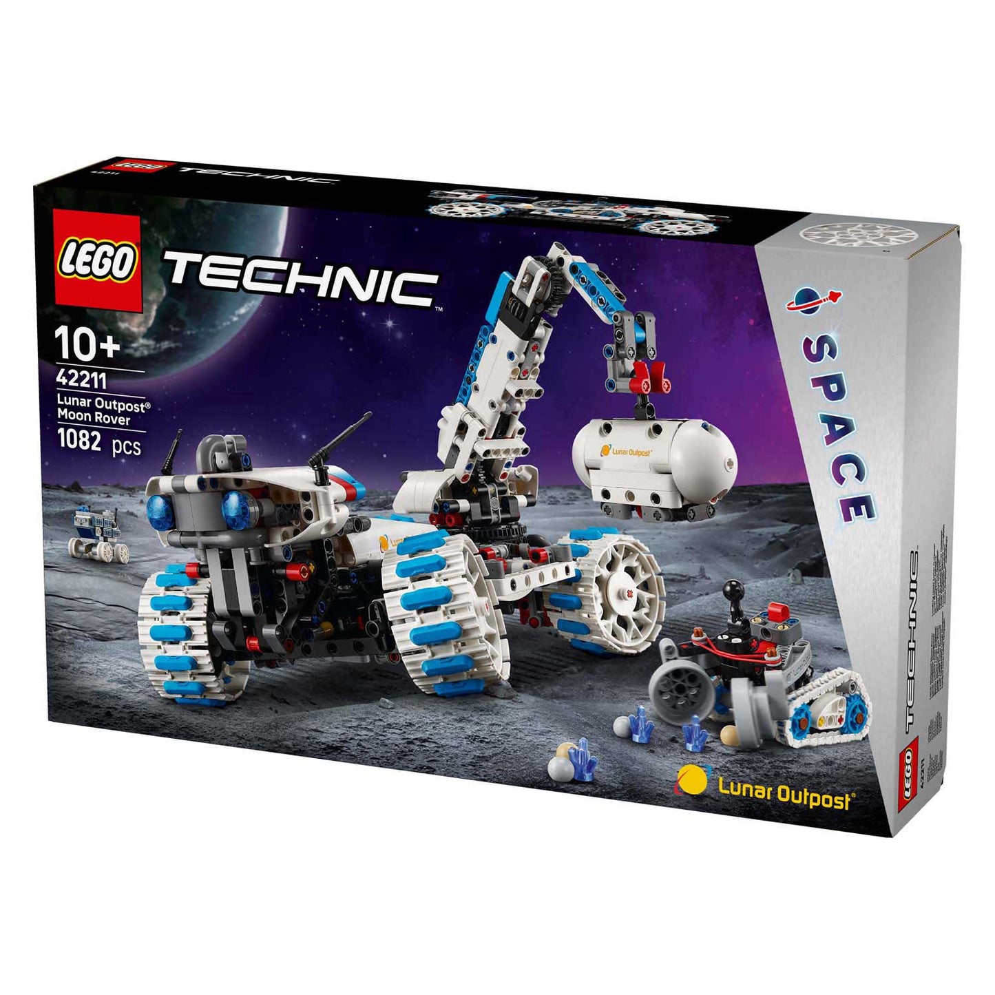 Lego ® technic lunar outpost™ maanrover ruimtevoertuig - 42211