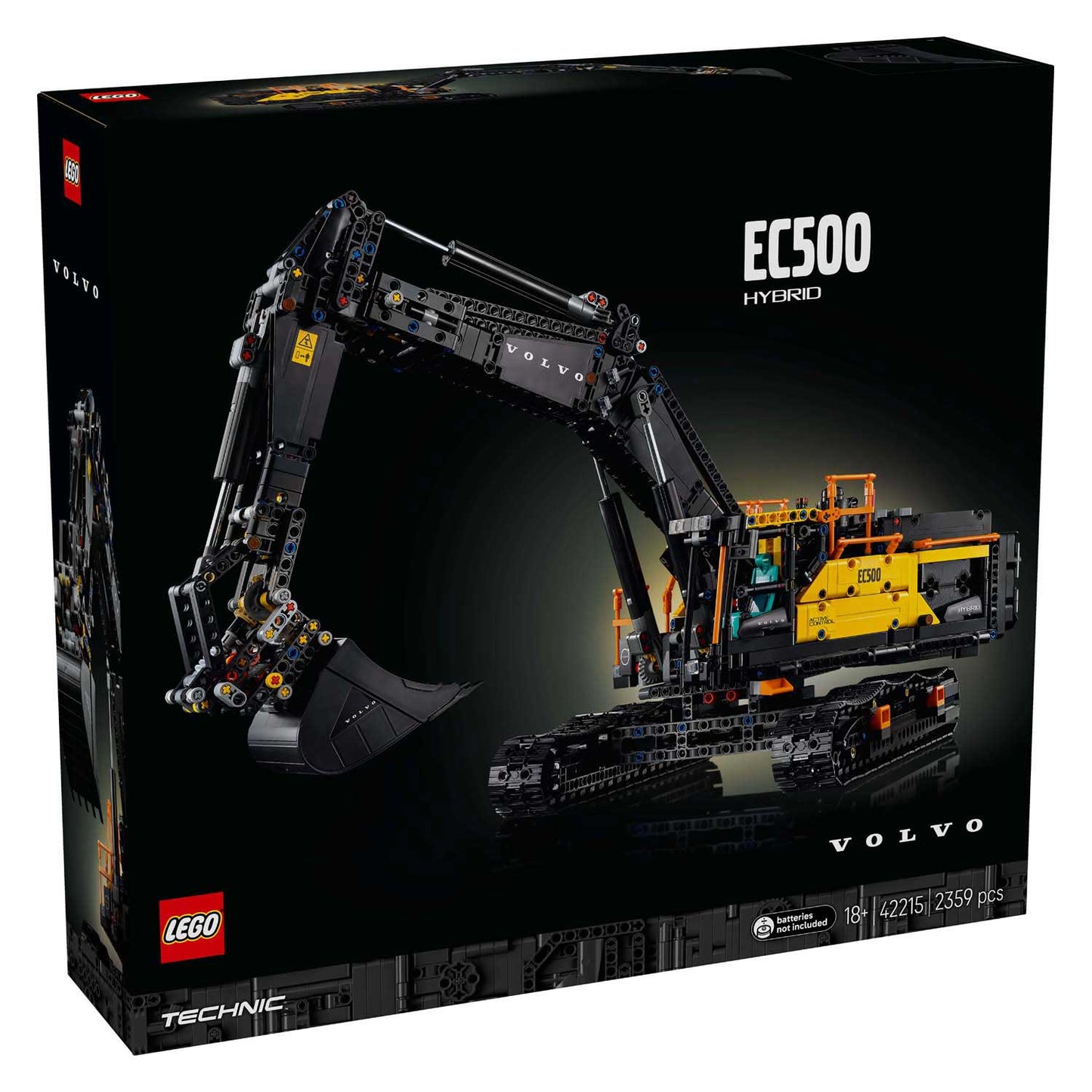 Lego ® technic volvo ec500 hybrid graafmachine - 42215