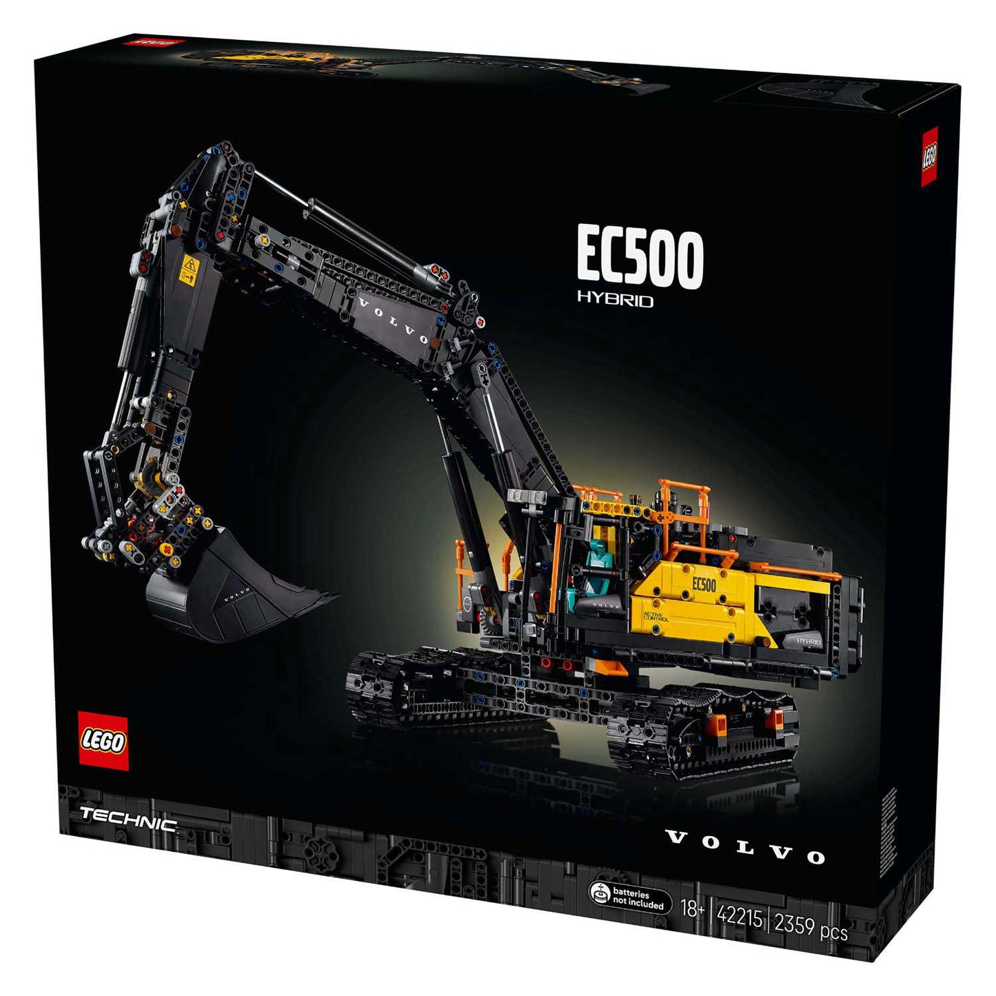 Lego ® technic volvo ec500 hybrid graafmachine - 42215
