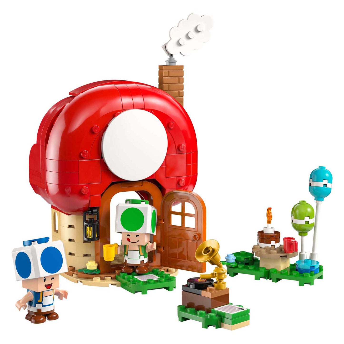 Lego super mario 72041 toads huisfeestje