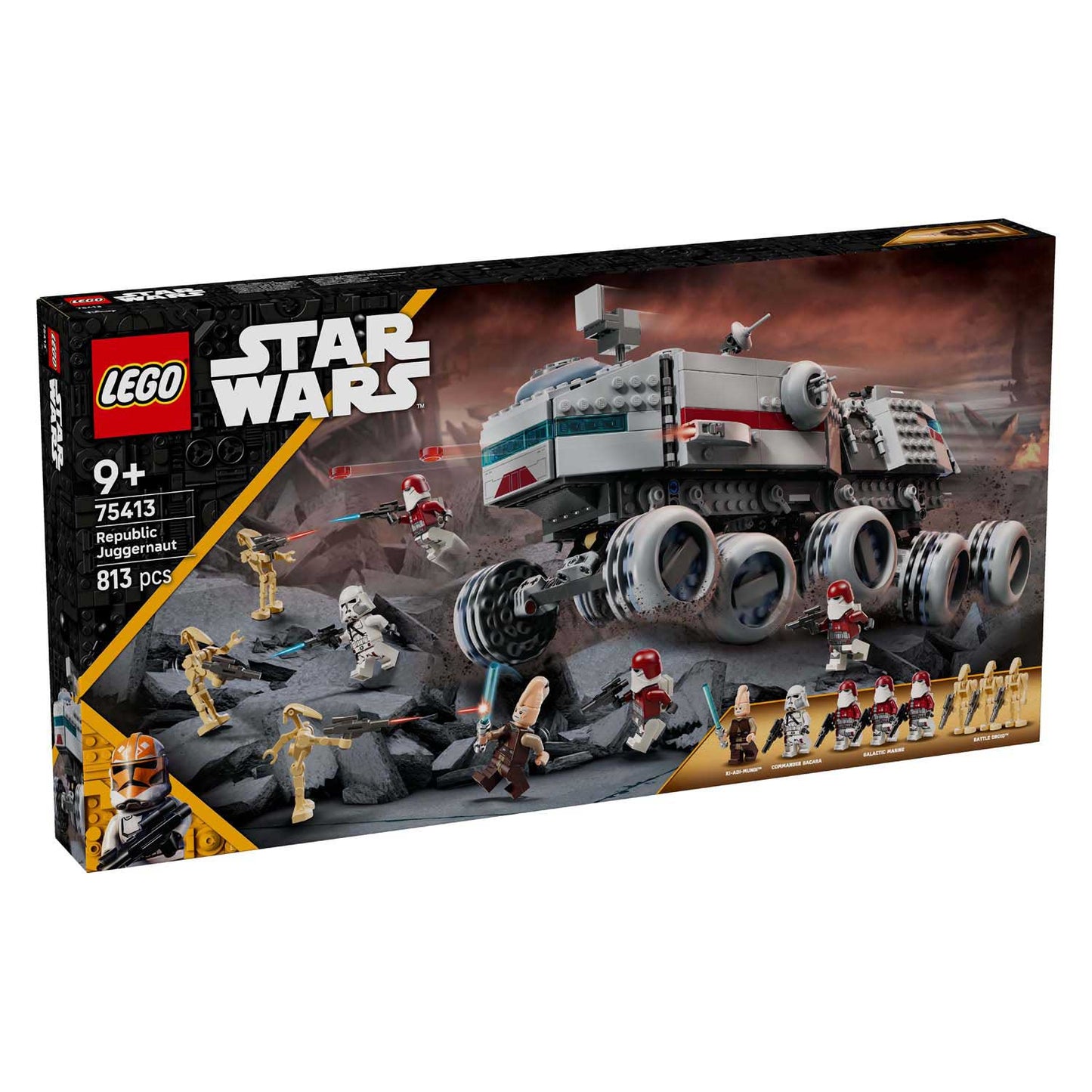 Lego ® star wars: the clone wars™ republic juggernaut - 75413