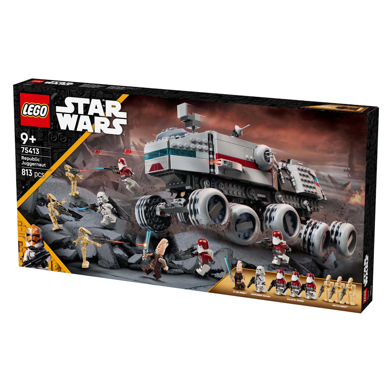 Lego ® star wars: the clone wars™ republic juggernaut - 75413