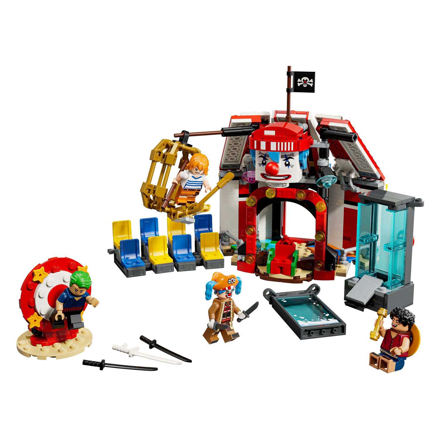 Lego one piece 75637 circustent van buggy de clown