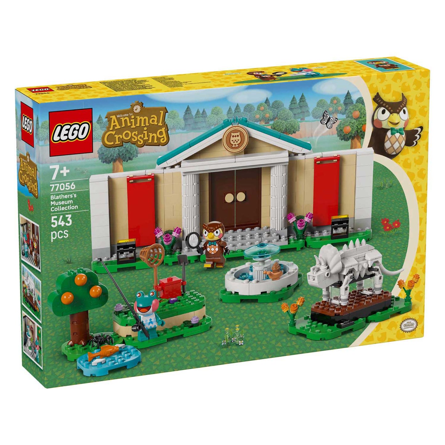 Lego ® animal crossing™ blathers' museumcollectie - 77056