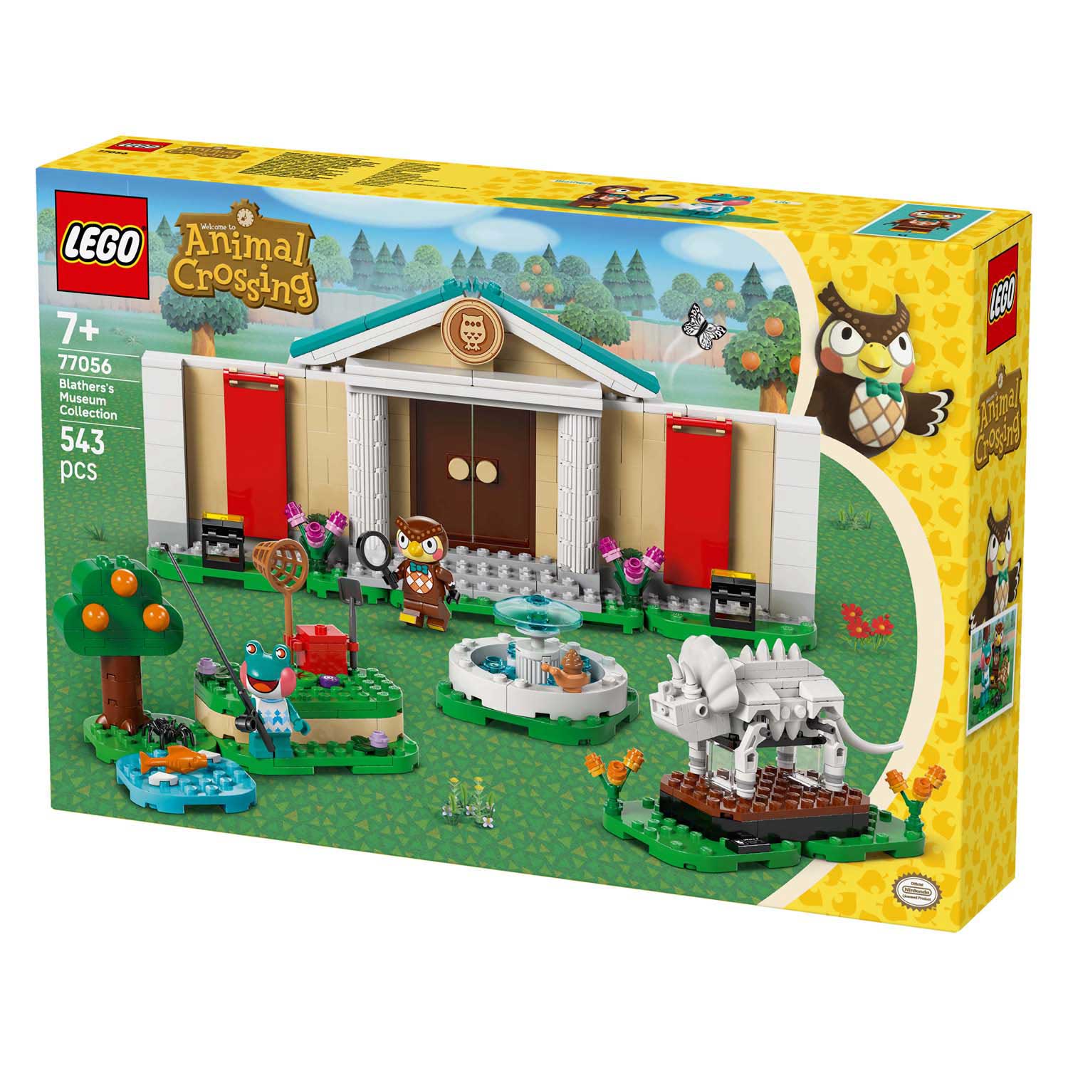 Lego ® animal crossing™ blathers' museumcollectie - 77056