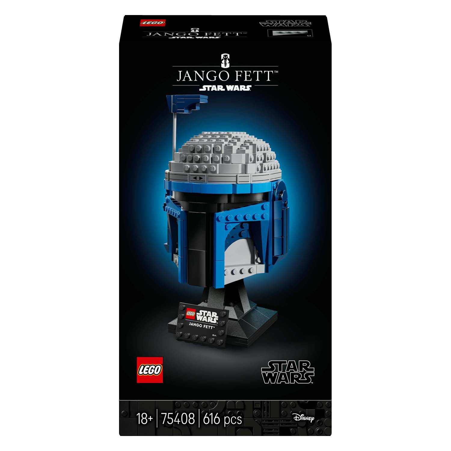 Lego ® star wars™ jango fett™ helm voor volwassenen - 75408
