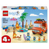 Lego bluey 11202 bluey's autorit naar het strand