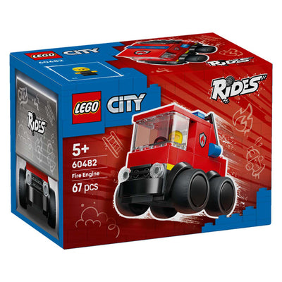 Lego city voertuigen rides – brandweerwagen
